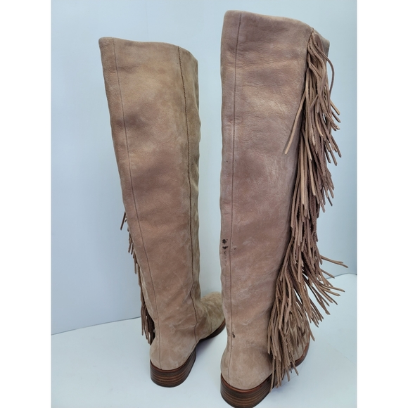 SAN EDELMAN "Josephine " tall boots with tassels size 5M - Picture 5 of 16